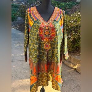 Soft Surroundings Embellished Tunic
